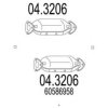 MTS 04.3206 Catalytic Converter